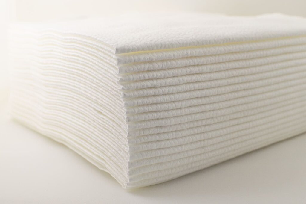 toalla celulosa desechable absorvente