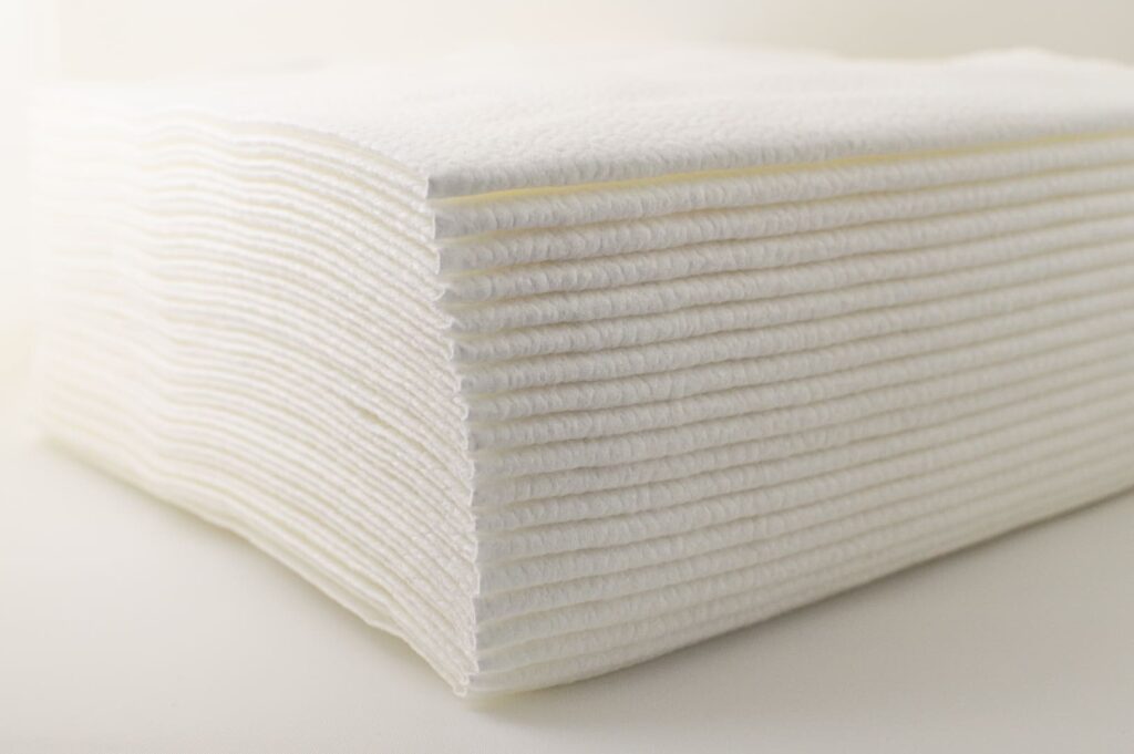 toalla celulosa desechable absorvente