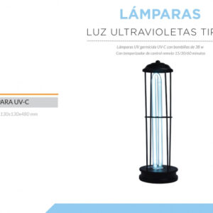 Lámpara germicida UV de 38 W